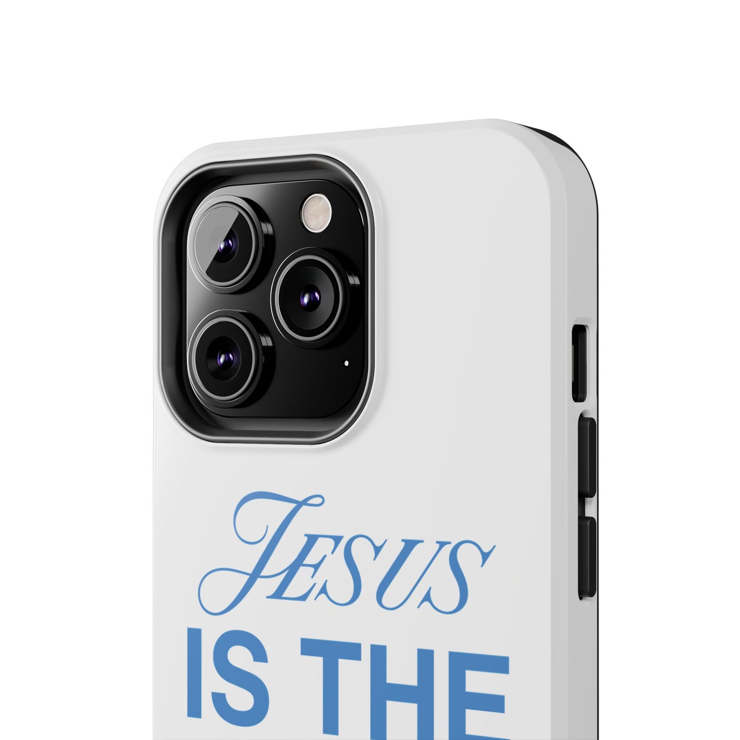 Jesus Is the Author of Life Phone Case (White)