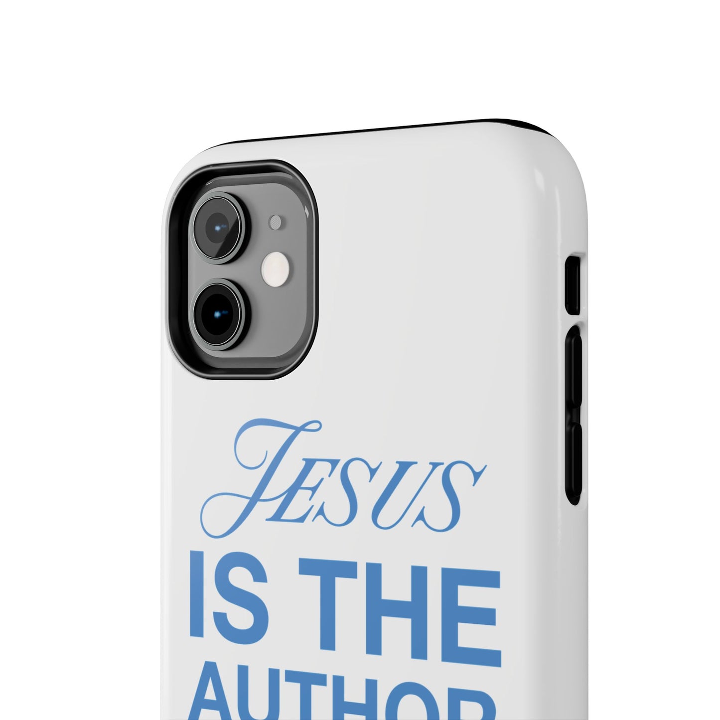 Jesus Is the Author of Life Phone Case (White)