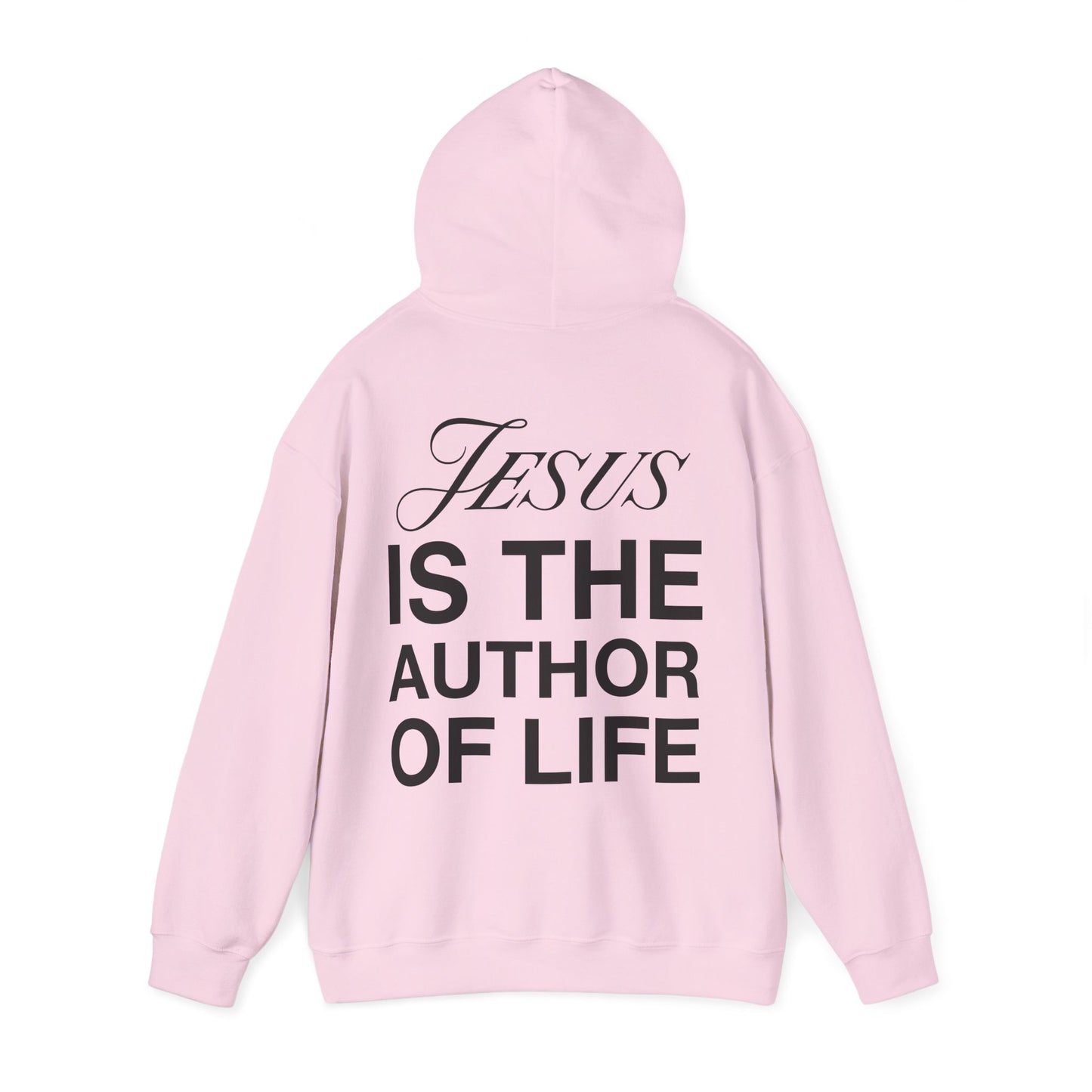 Jesus Is the Author Of Life Hoodie