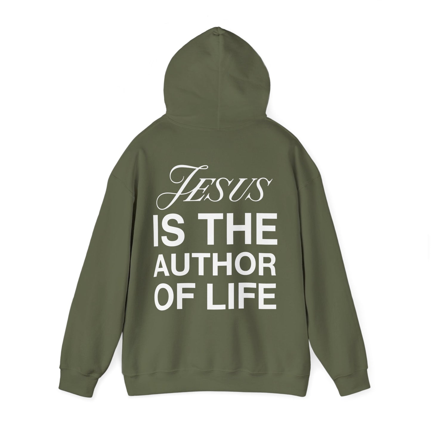 Jesus Is the Author Of Life Hoodie