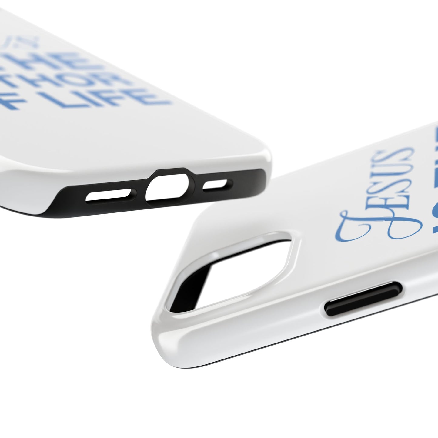 Jesus Is the Author of Life Phone Case (White)