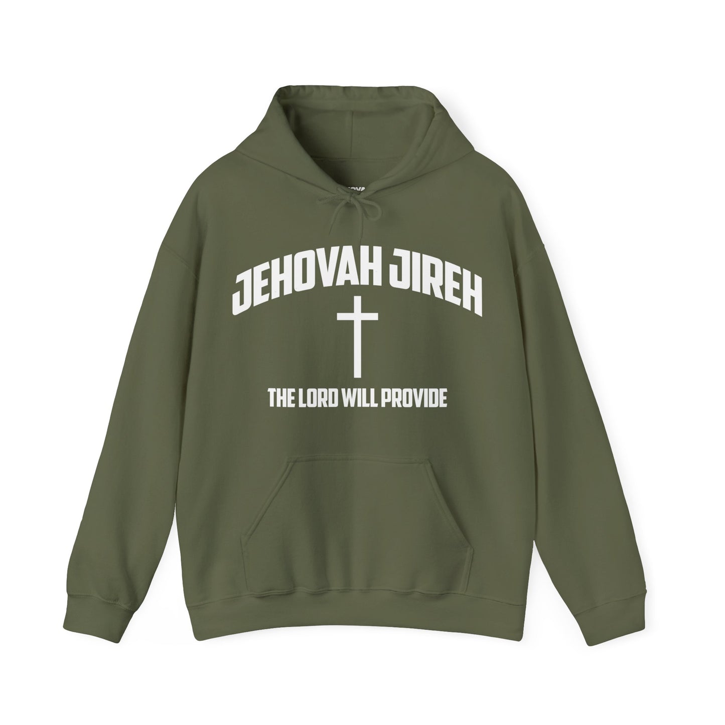 Jehovah Jireh Cross Hoodie