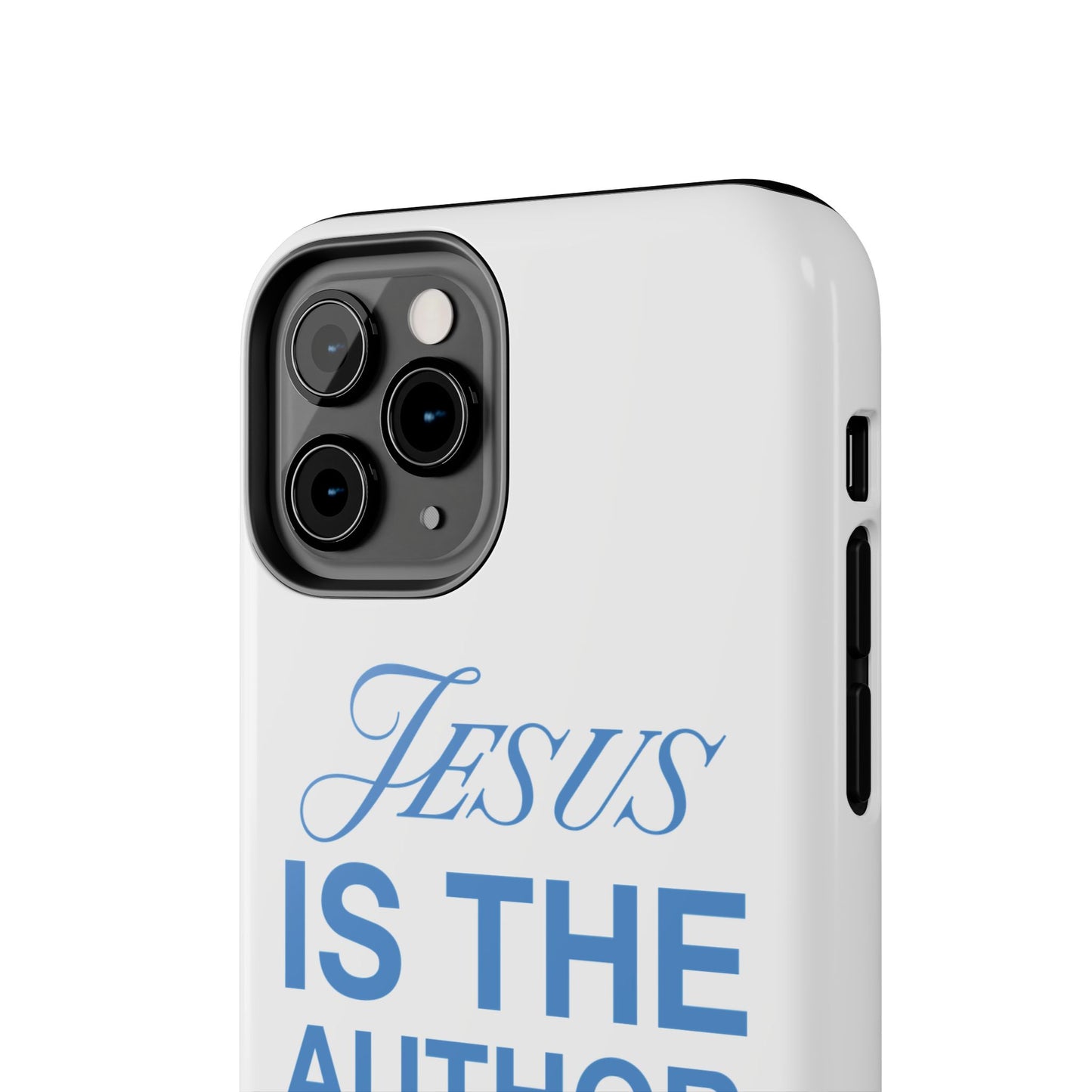 Jesus Is the Author of Life Phone Case (White)