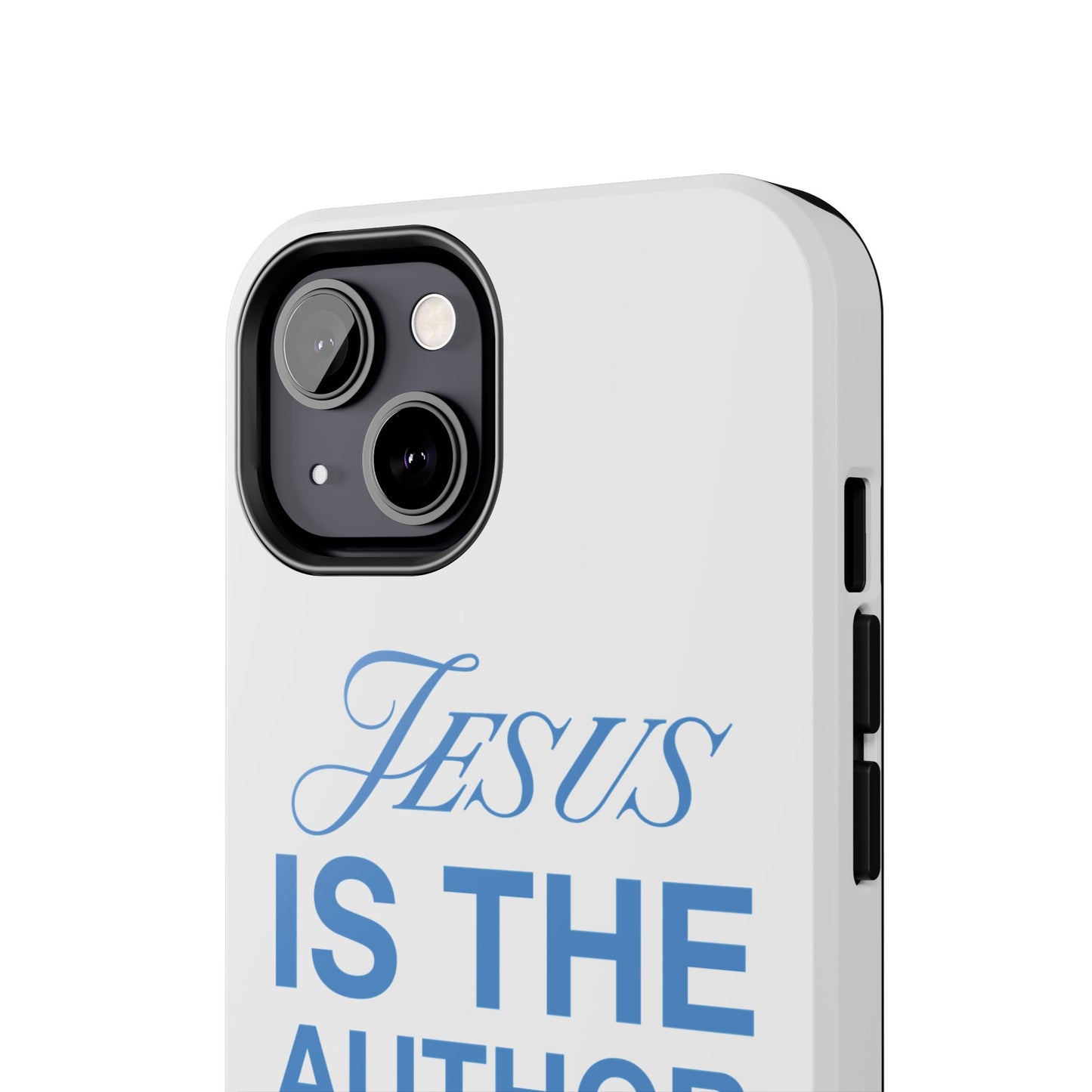 Jesus Is the Author of Life Phone Case (White)