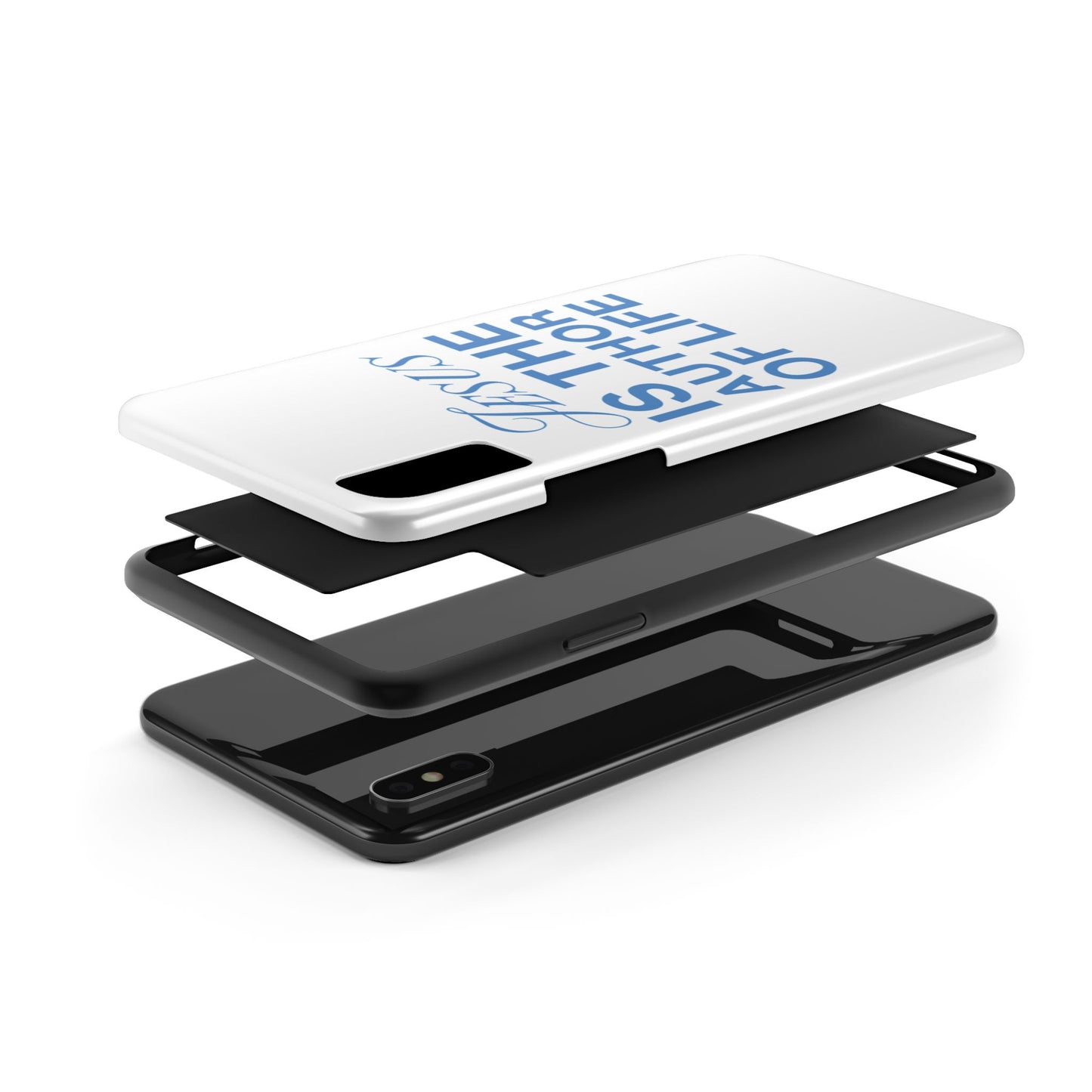 Jesus Is the Author of Life Phone Case (White)