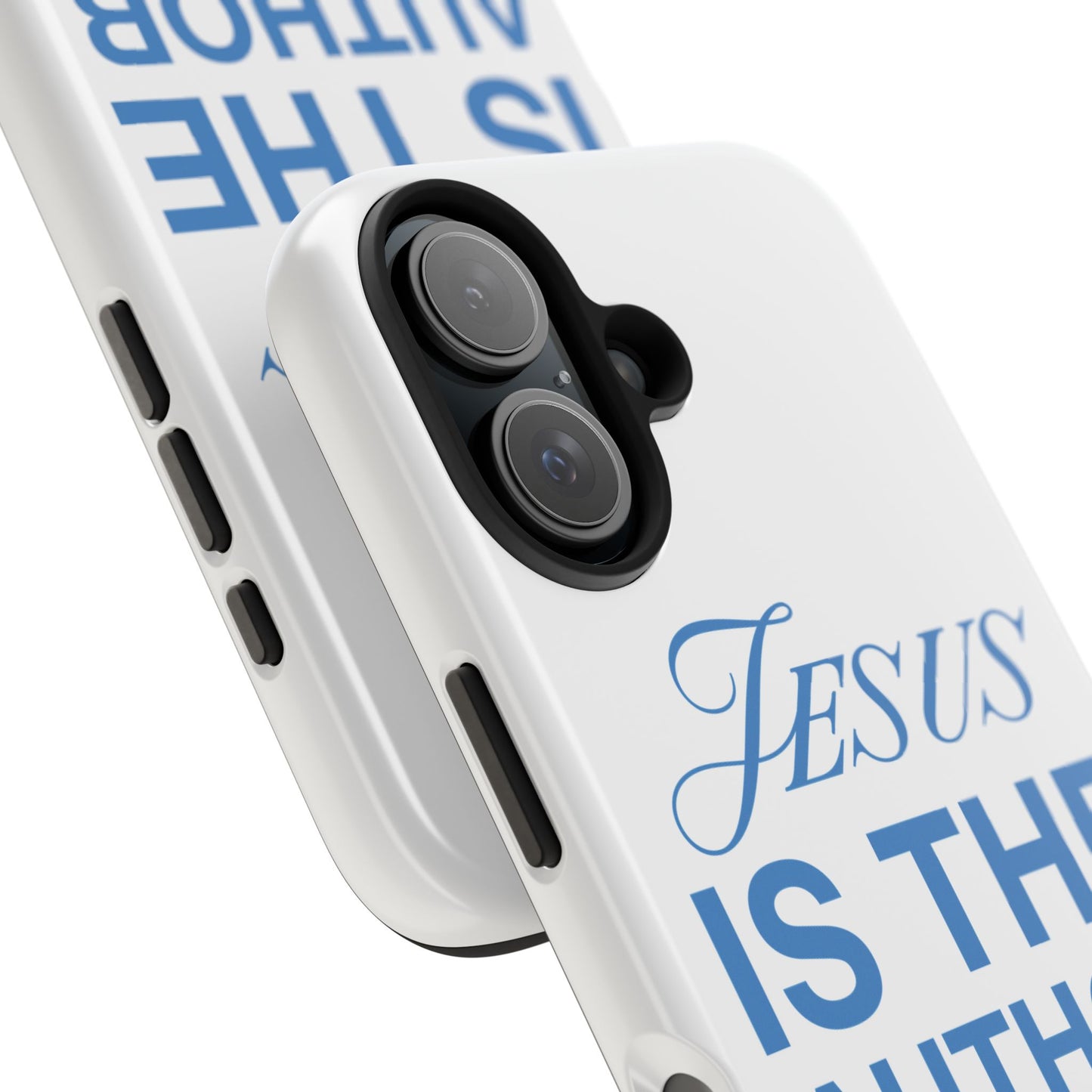 Jesus Is the Author of Life Phone Case (White)