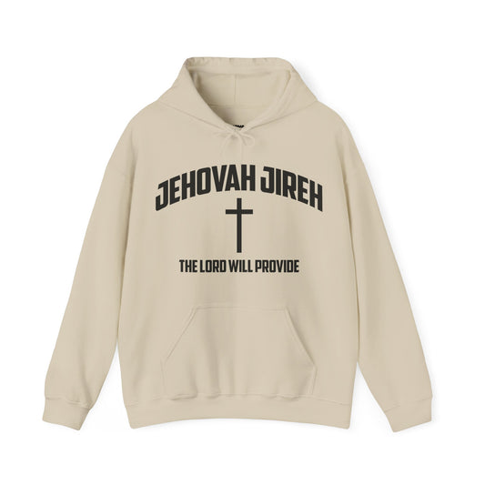 Jehovah Jireh Cross Hoodie