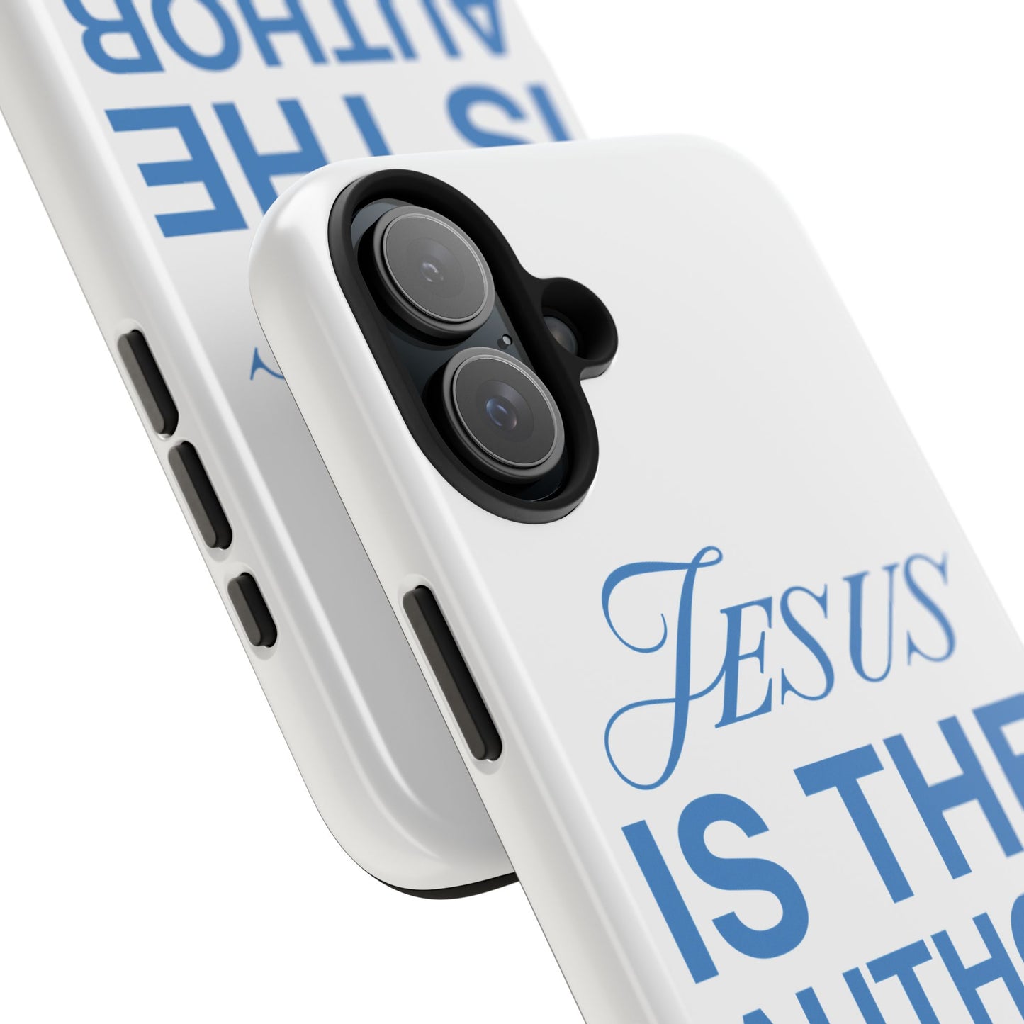 Jesus Is the Author of Life Phone Case (White)