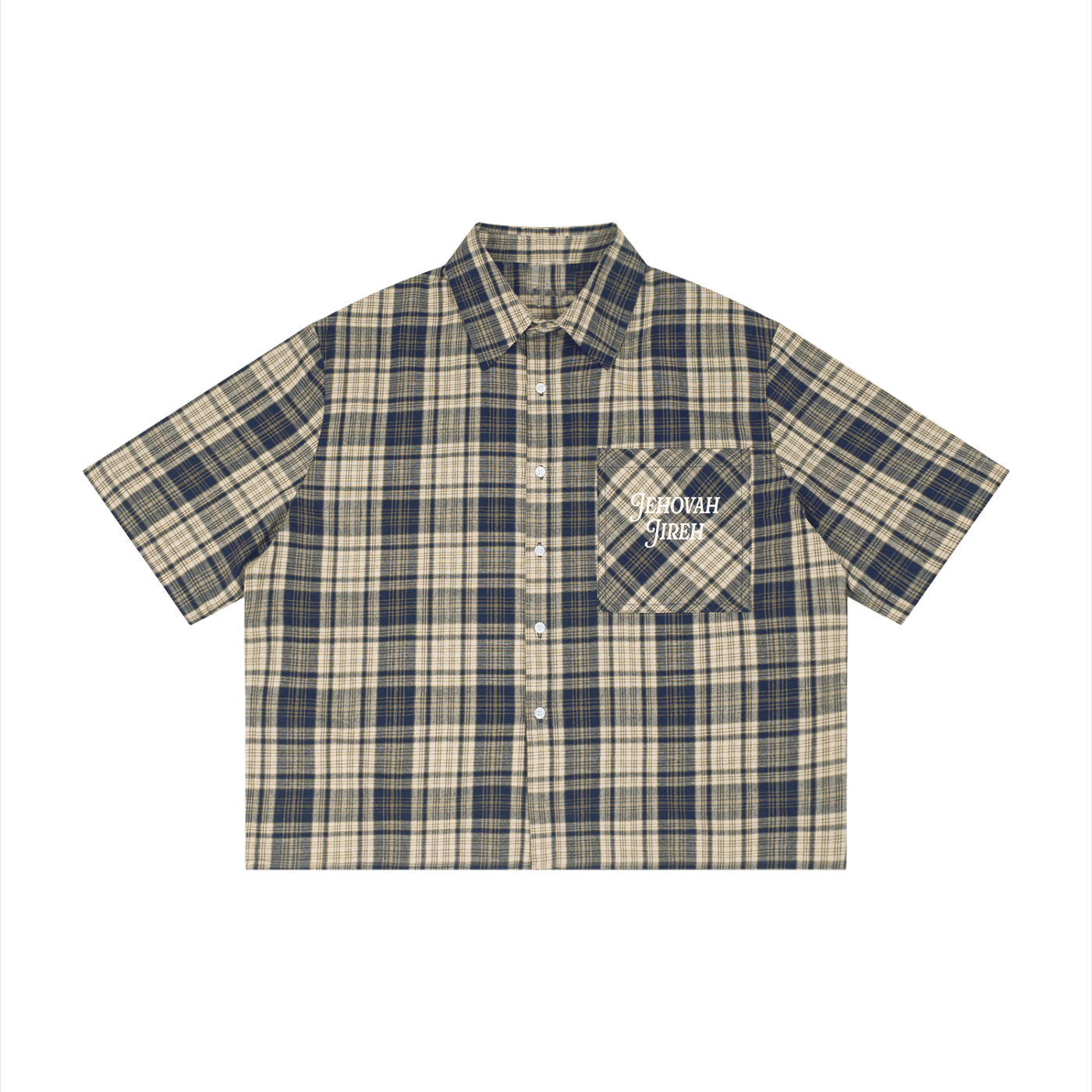 Eternity is Coming Cropped Button-Up