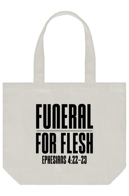 Cream FFF Shoulder Tote