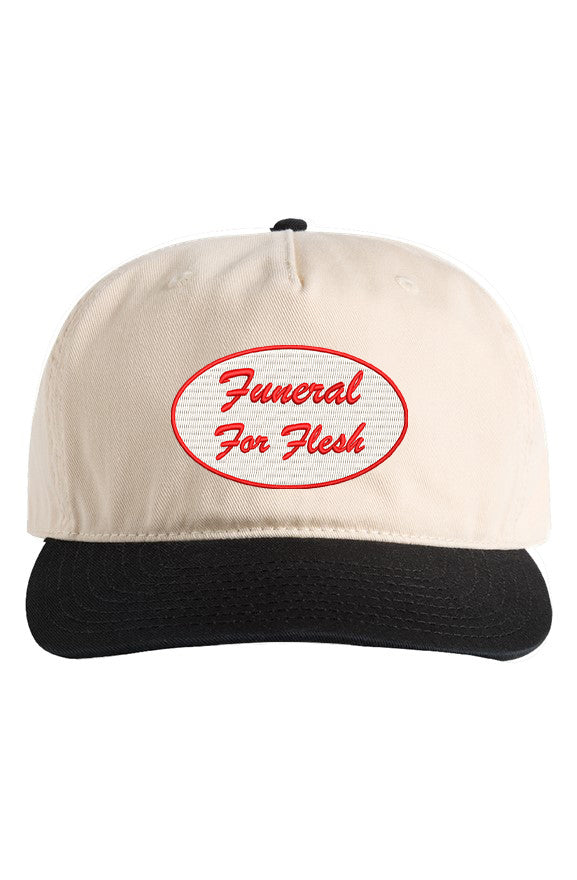 Embroidered Two-Tone Hat