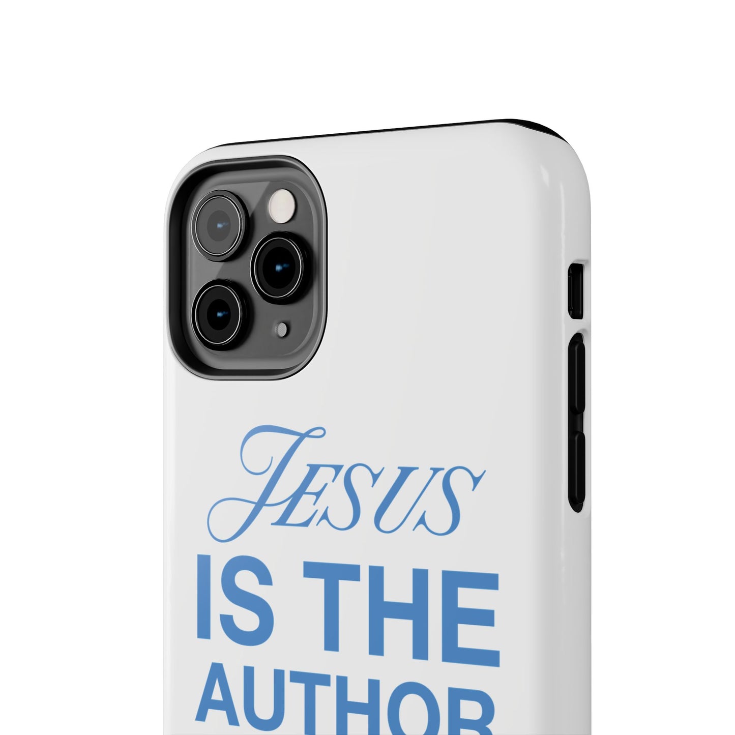 Jesus Is the Author of Life Phone Case (White)